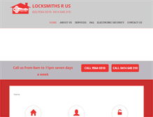Tablet Screenshot of locksmithing.com.au